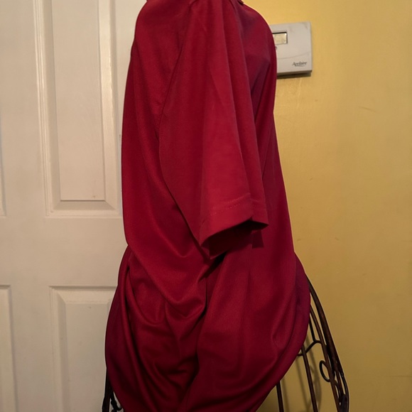 Iowa State LevelWear men’s medium burgundy short sleeve polo - Picture 4 of 8